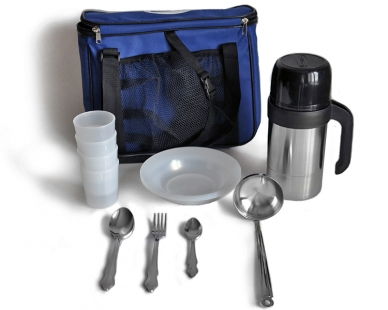 Набор для пикника "Приятного отдыха-1" в рюкзаке