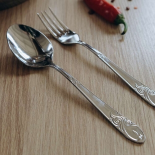 Ложка столовая "Узоры"