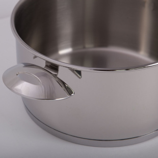 Кастрюля "Аметист" 3,0 л со стеклянной крышкой (200/190 мм)