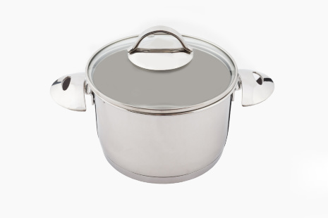 Кастрюля "Аметист" 2,0 л со стеклянной крышкой (160/150 мм)