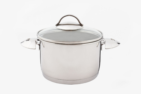 Кастрюля "Аметист" 2,0 л со стеклянной крышкой (160/150 мм)