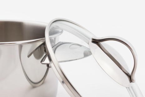 Кастрюля "Аметист" 2,0 л со стеклянной крышкой (160/150 мм)