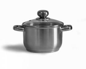 Кастрюля "Славяна" 1,75 л со стеклянной крышкой (160/136 мм)