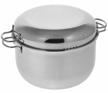 Кастрюля "Классика" для варки мантов 7 л  с 3 вставками (260/206 мм)