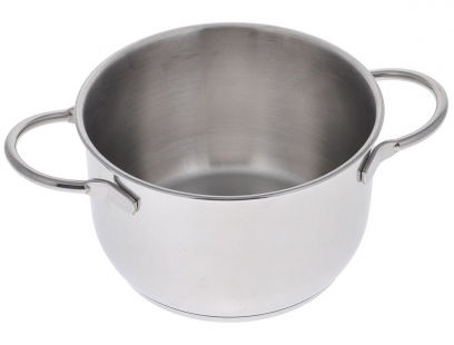 Кастрюля "Классика-ПРИМА" 1,75 л (прутковые ручки и стеклянная крышка) (160/136 мм)